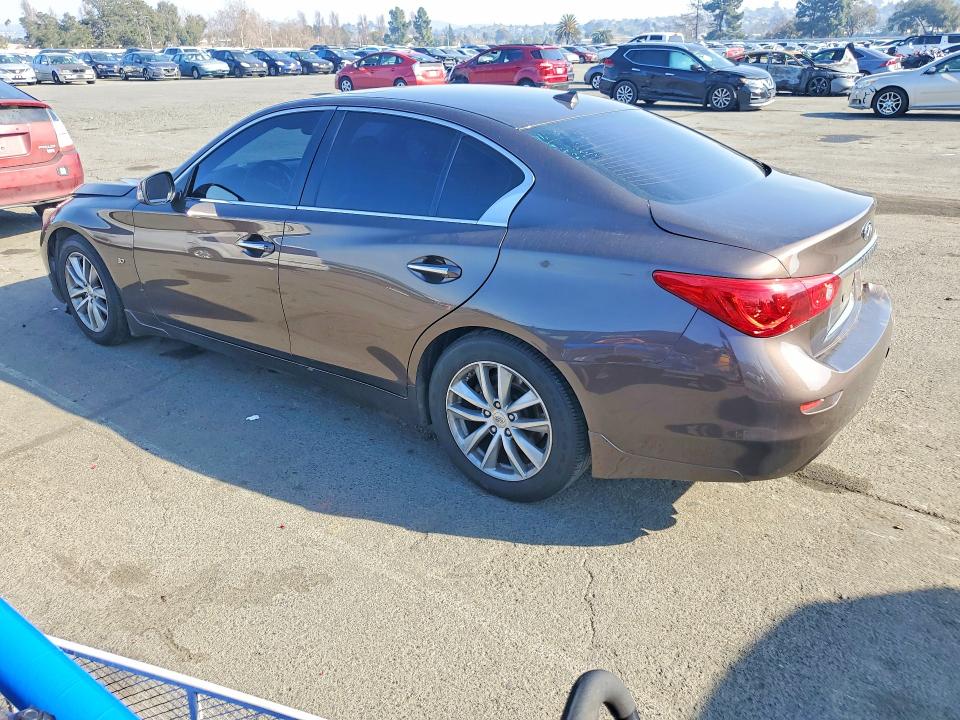 2014 Infiniti Q50 მანქანა იყიდება აუქციონზე, vin: JN1BV7AP3EM676928, აუქციონის ნომერი: 75507355
