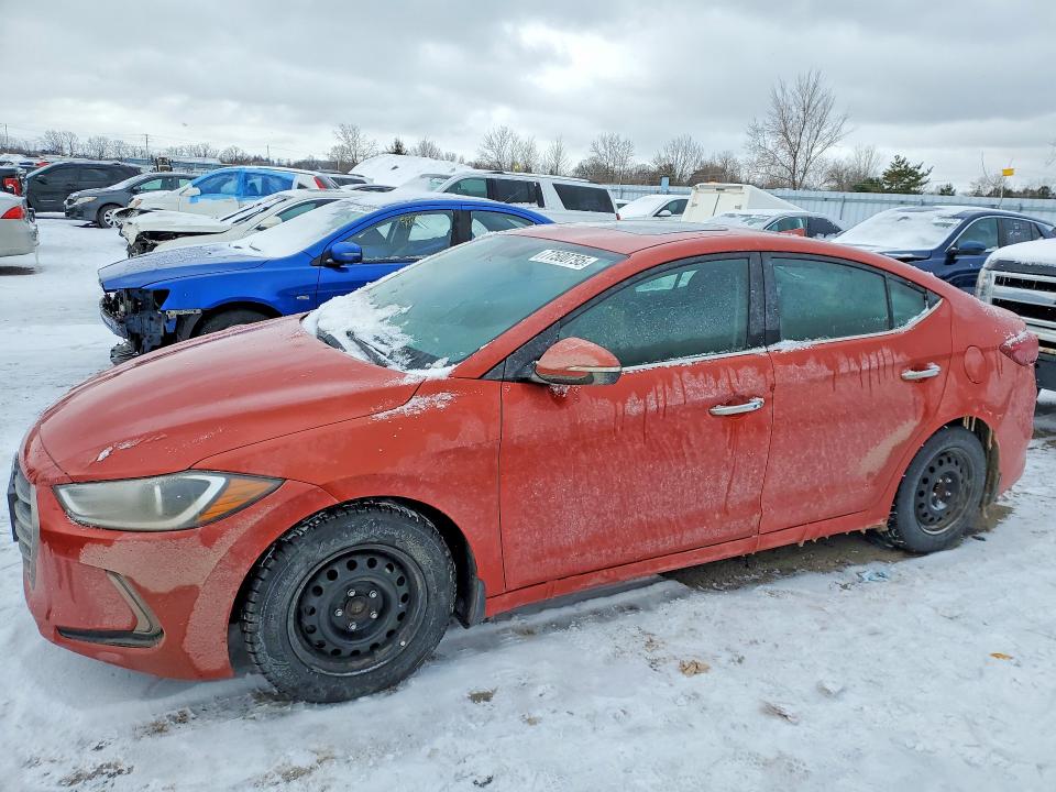 Продажа на аукционе авто 2017 Hyundai Elantra, vin: KMHD84LF0HU090364, номер лота: 77500795