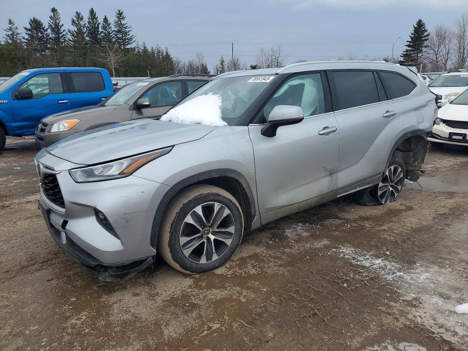 78561945 :رقم المزاد ، 5TDKDRBH4PS031571 vin ، 2023 Toyota Highlander مزاد بيع