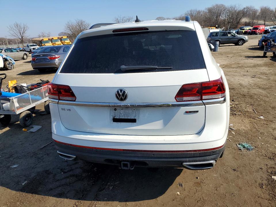 2021 Volkswagen Atlas მანქანა იყიდება აუქციონზე, vin: 1V2KR2CA6MC553396, აუქციონის ნომერი: 78496585