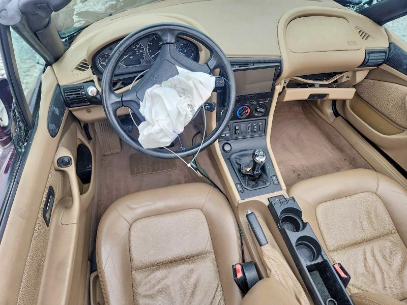 76900805 :رقم المزاد ، 4USCJ3332WLC15997 vin ، 1998 Bmw Z3 مزاد بيع