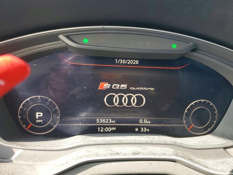 2020 Audi Sq5 მანქანა იყიდება აუქციონზე, vin: WA1B4BFYXL2099578, აუქციონის ნომერი: 75980175