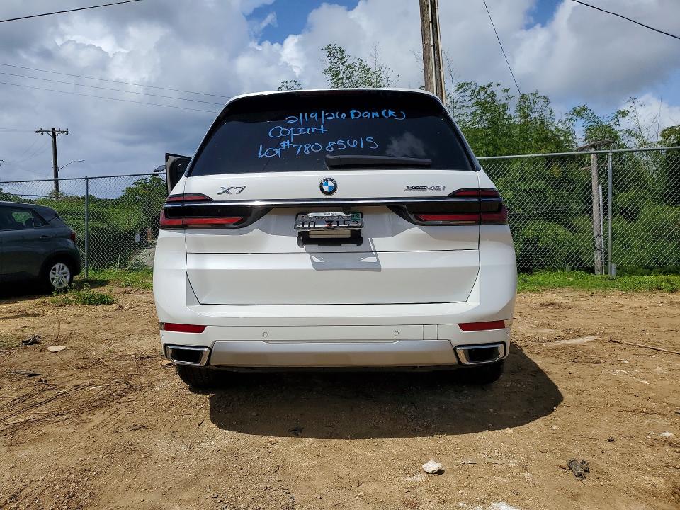 78085615 :رقم المزاد ، 5UX23EM08S9X21557 vin ، 2025 Bmw X7 مزاد بيع