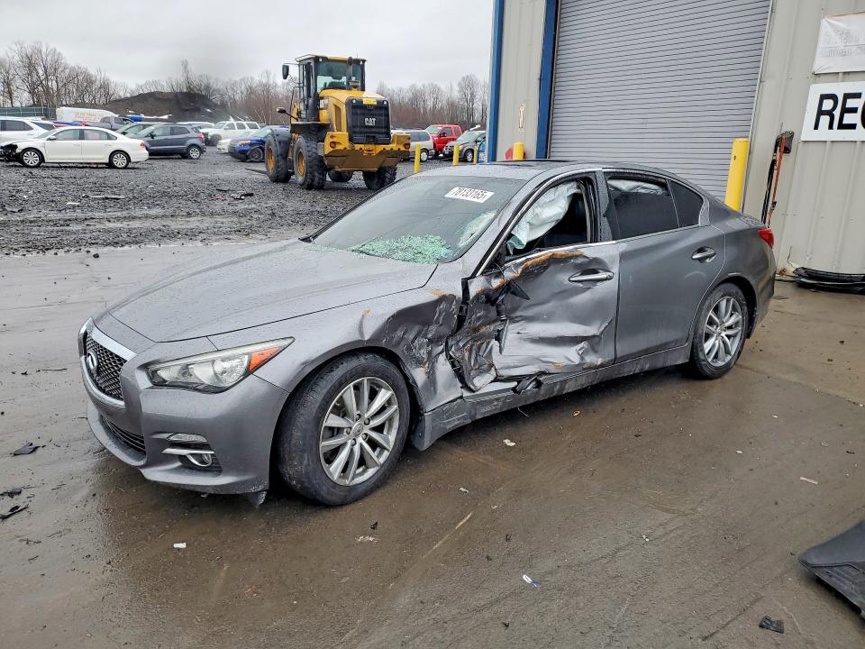 78133165 :رقم المزاد ، JN1BV7AR5FM418123 vin ، 2015 Infiniti Q50 مزاد بيع