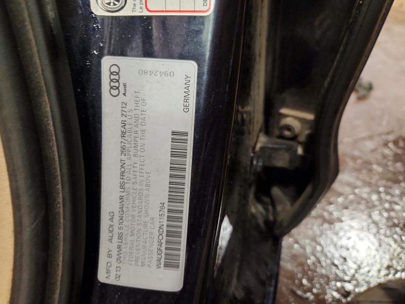 Aukcja sprzedaży 2013 Audi A6, vin: WAUGFAFCXDN115764, numer aukcji: 77331925