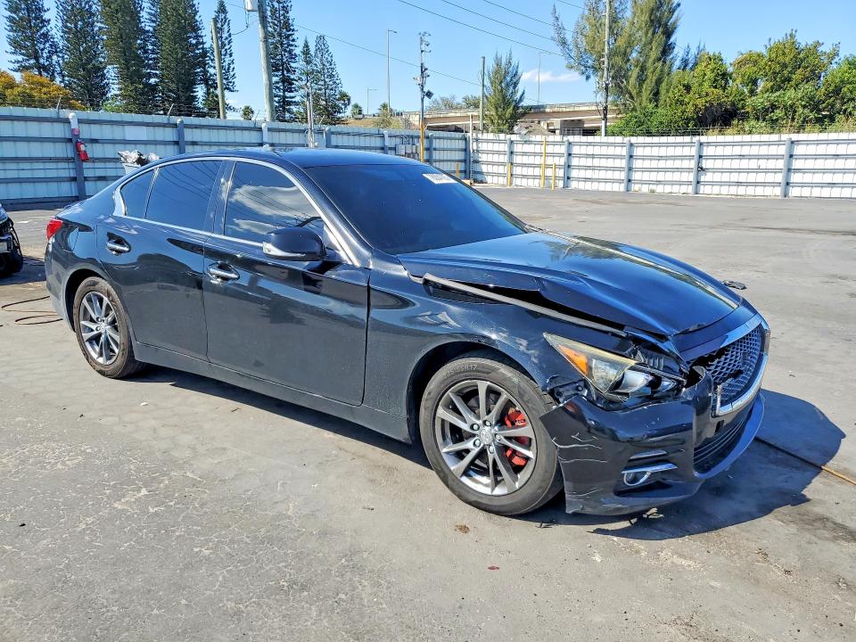 2015 Infiniti Q50 მანქანა იყიდება აუქციონზე, vin: JN1BV7AR1FM402386, აუქციონის ნომერი: 78004705
