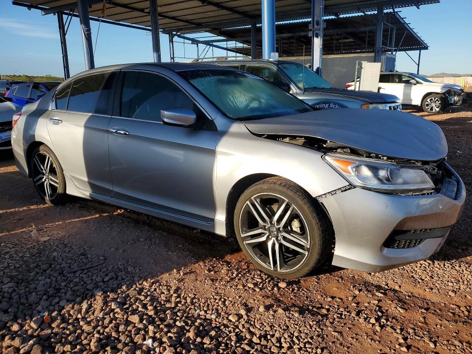 78096345 :رقم المزاد ، 1HGCR2F54HA127844 vin ، 2017 Honda Accord مزاد بيع