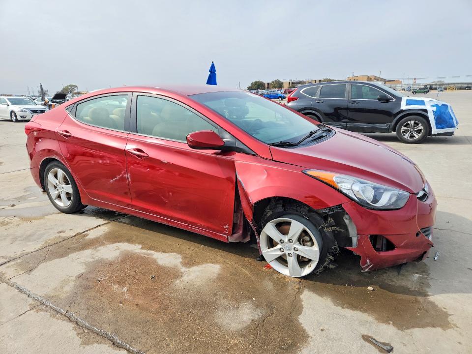 2013 Hyundai Elantra მანქანა იყიდება აუქციონზე, vin: 5NPDH4AE1DH233924, აუქციონის ნომერი: 76738555