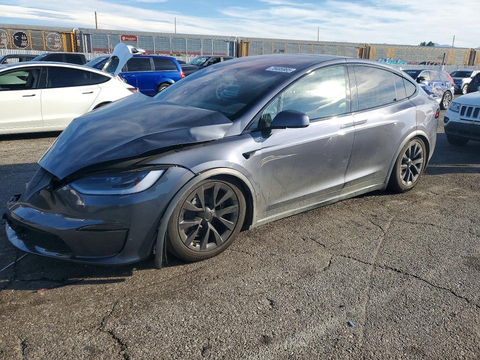 2023 Tesla Model X მანქანა იყიდება აუქციონზე, vin: 7SAXCBE55PF408496, აუქციონის ნომერი: 78405965