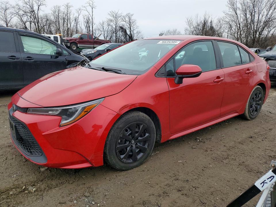 2021 Toyota Corolla მანქანა იყიდება აუქციონზე, vin: 5YFEPMAE9MP254319, აუქციონის ნომერი: 76635205