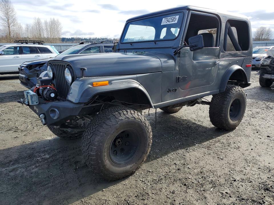 77942585 :رقم المزاد ، J6A93EH030948 vin ، 1976 Jeep Wrangler مزاد بيع