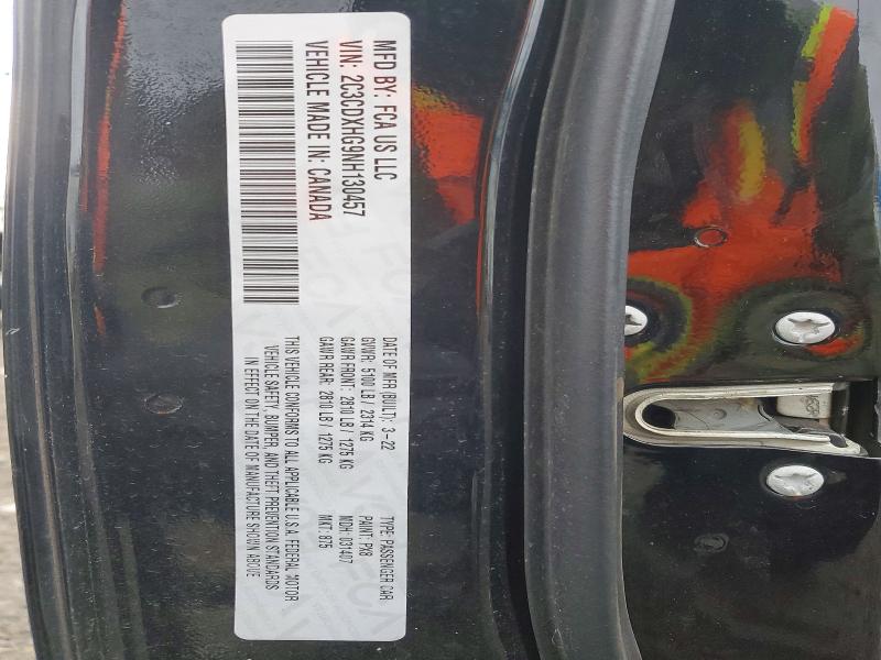 Продажа на аукционе авто 2022 Dodge Charger, vin: 2C3CDXHG9NH130457, номер лота: 75630425