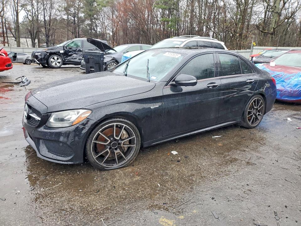 79160625 :رقم المزاد ، 55SWF6EBXJU255195 vin ، 2018 Mercedes-benz C مزاد بيع