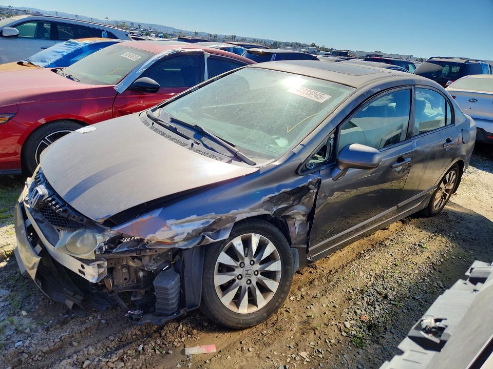 78733245 :رقم المزاد ، 2HGFA16829H528949 vin ، 2009 Honda Civic مزاد بيع