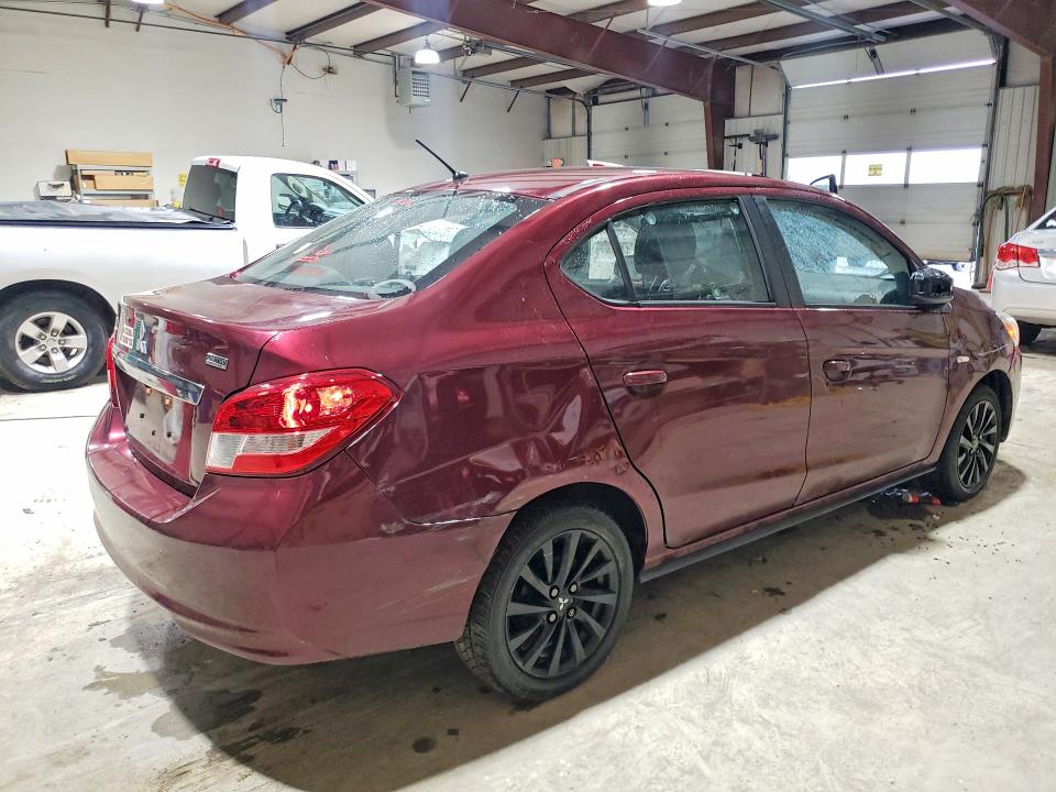 78293105 :رقم المزاد ، ML32F4FJ5LHF08720 vin ، 2020 Mitsubishi Mirage مزاد بيع