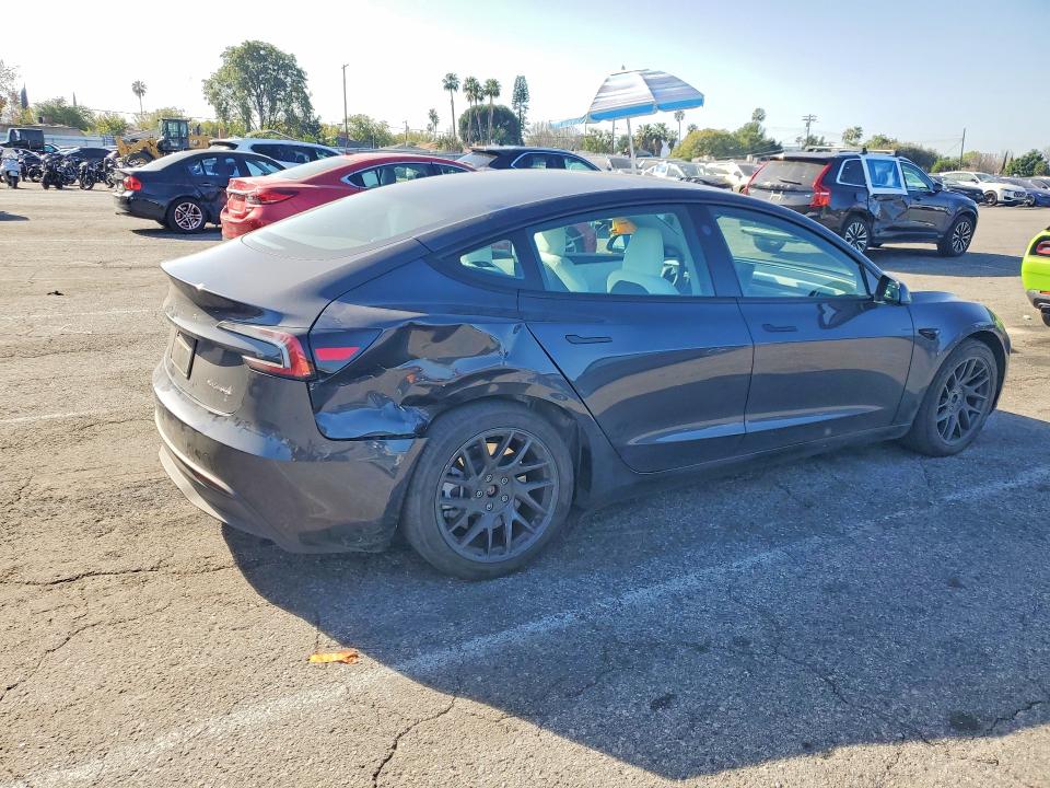 75819375 :رقم المزاد ، 5YJ3E1EB1RF766560 vin ، 2024 Tesla Model 3 مزاد بيع