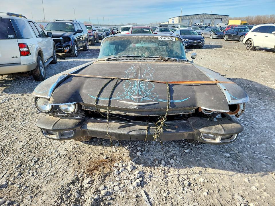 1960 Cadillac Deville მანქანა იყიდება აუქციონზე, vin: 60B082691, აუქციონის ნომერი: 99475055