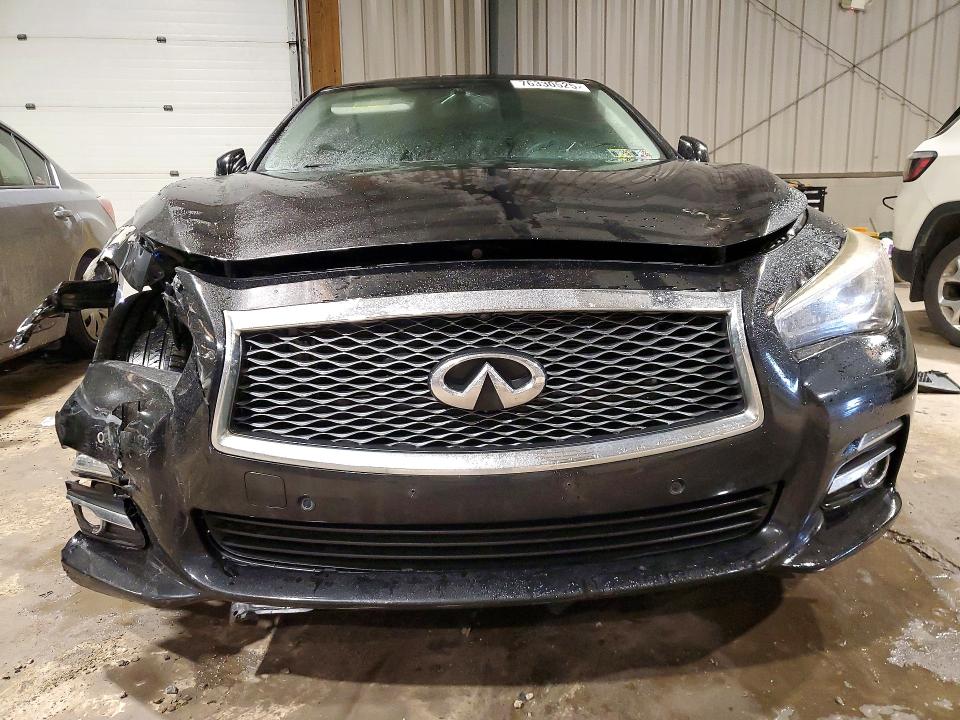 76330525 :رقم المزاد ، JN1BV7ARXFM393283 vin ، 2015 Infiniti Q50 مزاد بيع