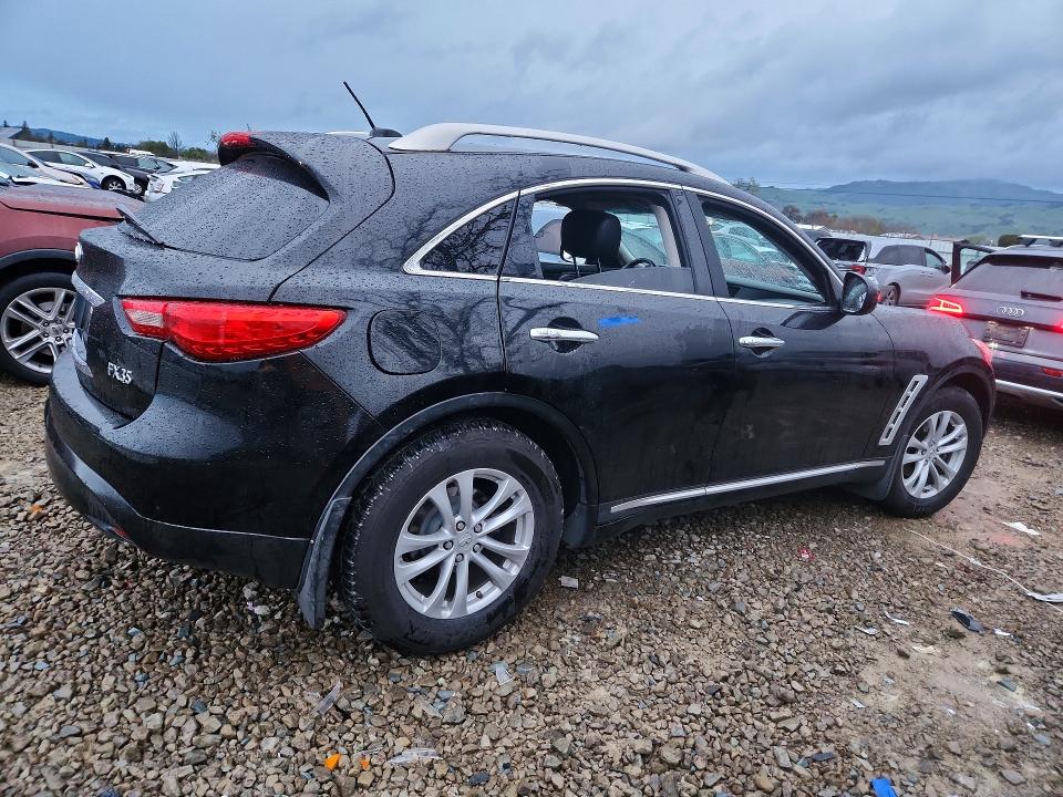 78129215 :رقم المزاد ، JNRAS18U59M101844 vin ، 2009 Infiniti Fx35 مزاد بيع