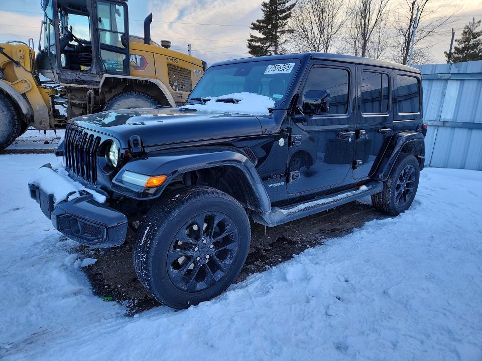 Aukcja sprzedaży 2021 Jeep Wrangler Unlimited, vin: 1C4HJXEG6MW831858, numer aukcji: 77576365