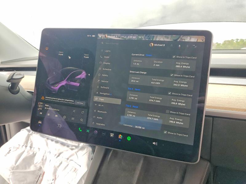 78182285 :رقم المزاد ، 5YJYGDEF9MF248449 vin ، 2021 Tesla Model Y مزاد بيع