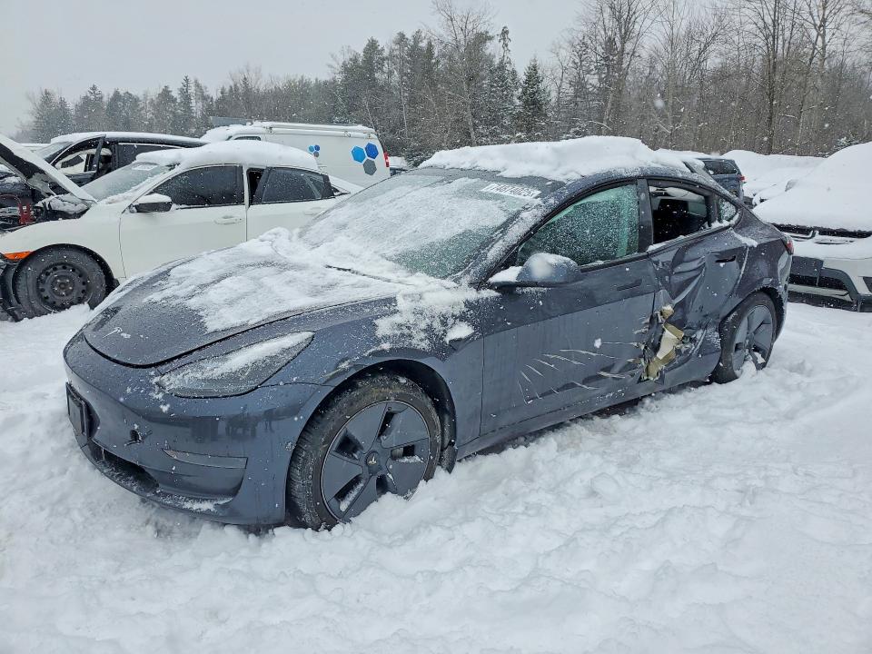 74874025 :رقم المزاد ، LRW3E1FA0PC933780 vin ، 2023 Tesla Model 3 مزاد بيع