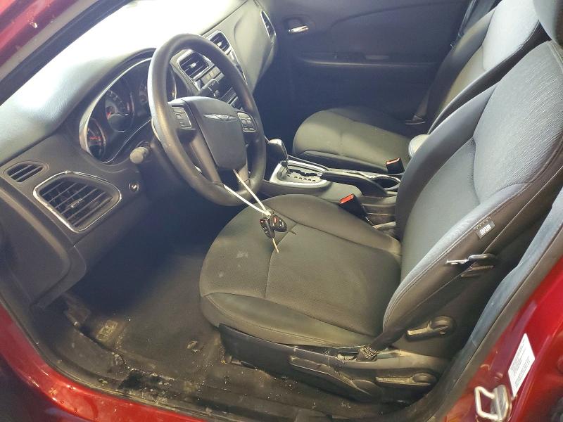 76345975 :رقم المزاد ، 1C3CCBAB6CN320581 vin ، 2012 Chrysler 200 مزاد بيع
