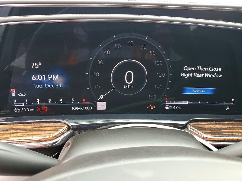 2021 Cadillac Escalade მანქანა იყიდება აუქციონზე, vin: 1GYS3LKL4MR352485, აუქციონის ნომერი: 78148995