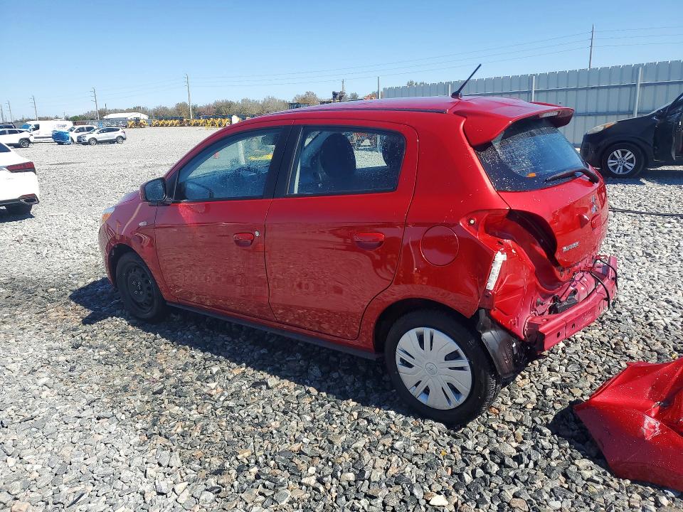 Продаж на аукціоні авто 2024 Mitsubishi Mirage Es, vin: ML32AUHJ0RH018199, номер лоту: 76715325