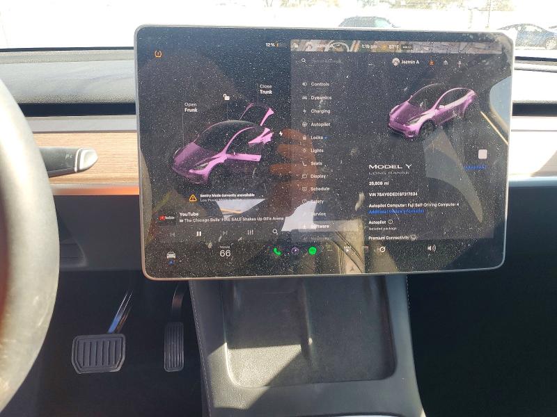 Aukcja sprzedaży 2025 Tesla Model Y, vin: 7SAYGDED1SF317634, numer aukcji: 75218015