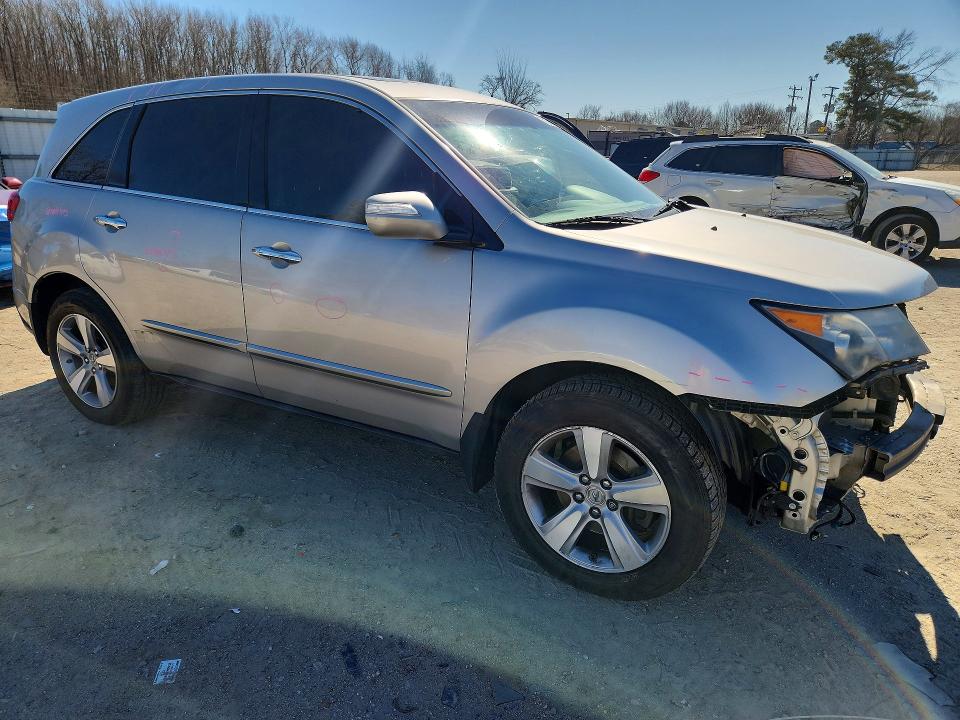 2012 Acura Mdx მანქანა იყიდება აუქციონზე, vin: 2HNYD2H27CH533305, აუქციონის ნომერი: 75899105