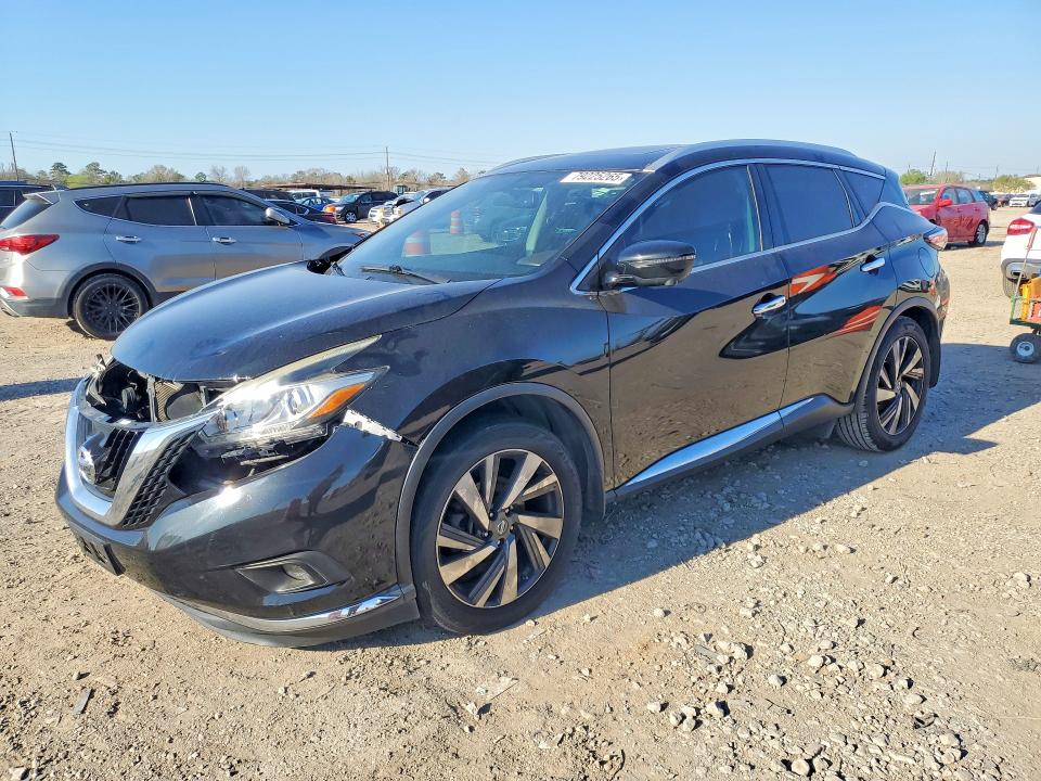 2017 Nissan Murano მანქანა იყიდება აუქციონზე, vin: 5N1AZ2MG8HN159663, აუქციონის ნომერი: 79225265