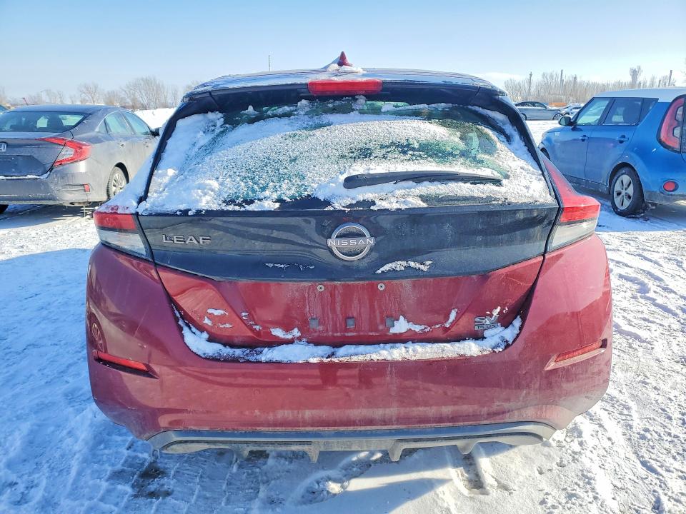 74995475 :رقم المزاد ، 1N4CZ1CV9PC550781 vin ، 2023 Nissan Leaf Sv Pl مزاد بيع