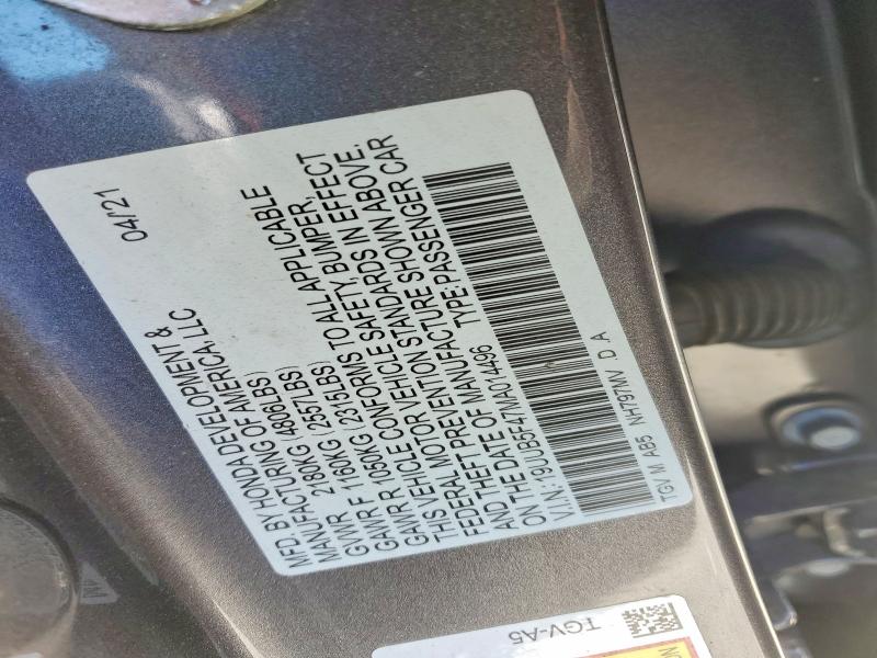 Aukcja sprzedaży 2021 Acura Tlx, vin: 19UUB5F47MA014496, numer aukcji: 78413425
