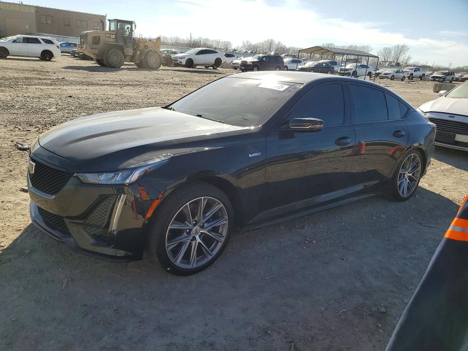 2021 Cadillac Ct5-v მანქანა იყიდება აუქციონზე, vin: 1G6DV5RW0M0110076, აუქციონის ნომერი: 76543595