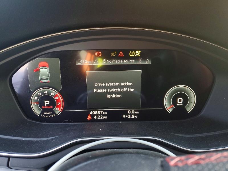 2022 Audi S5 მანქანა იყიდება აუქციონზე, vin: WAUA4CF51NA023234, აუქციონის ნომერი: 76435195