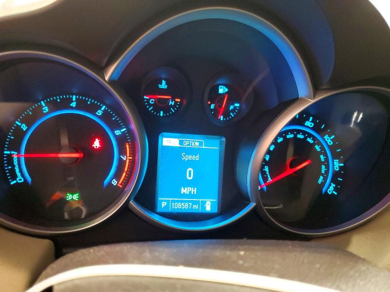 2013 Chevrolet Cruze მანქანა იყიდება აუქციონზე, vin: 1G1PE5SBXD7304356, აუქციონის ნომერი: 75985625