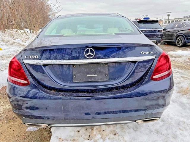 2017 Mercedes-benz C 300 4mat მანქანა იყიდება აუქციონზე, vin: 55SWF4KBXHU206954, აუქციონის ნომერი: 78096625
