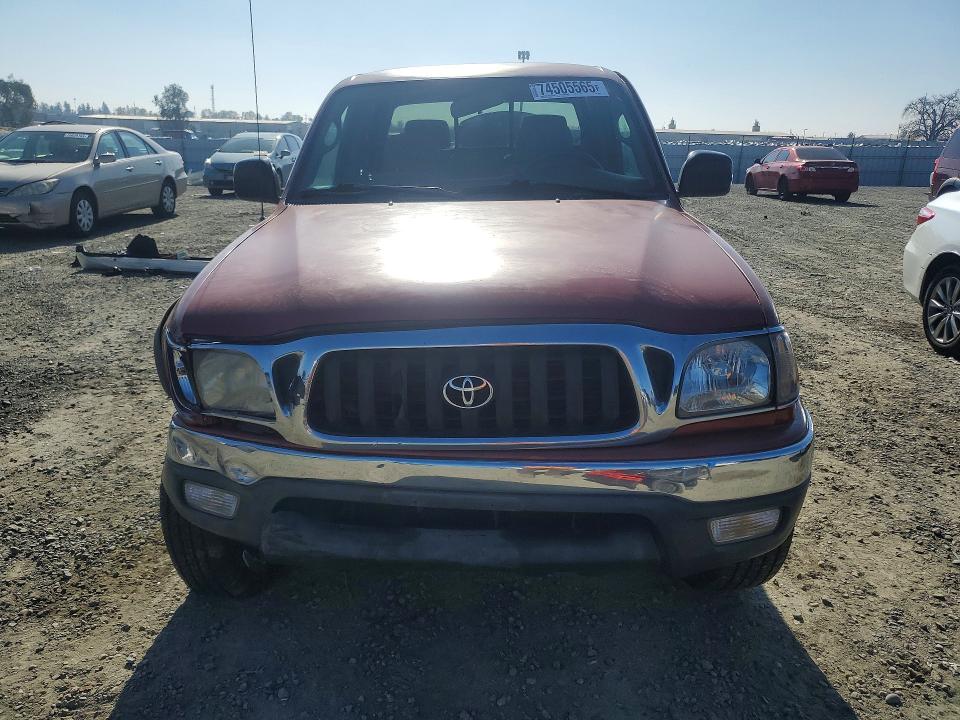 74505565 :رقم المزاد ، 5TEGM92NX4Z425201 vin ، 2004 Toyota Tacoma مزاد بيع