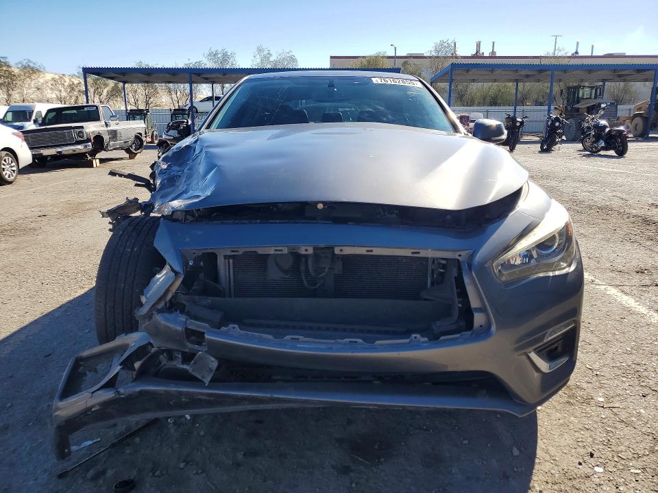76162855 :رقم المزاد ، JN1BV7APXFM342025 vin ، 2015 Infiniti Q50 مزاد بيع