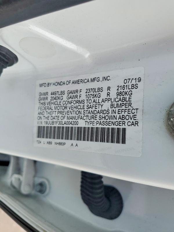Продажа на аукционе авто 2020 Acura Tlx, vin: 19UUB1F30LA004200, номер лота: 77829955
