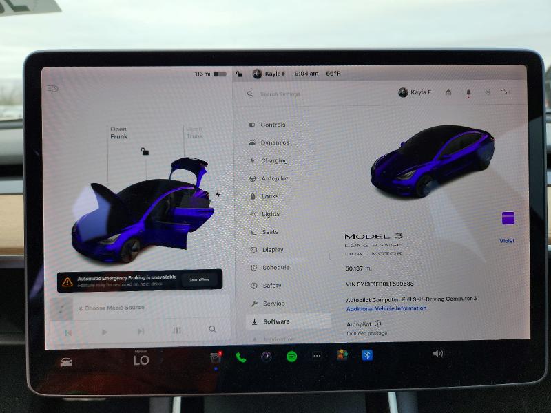 Aukcja sprzedaży 2020 Tesla Model 3, vin: 5YJ3E1EB0LF599633, numer aukcji: 78071785