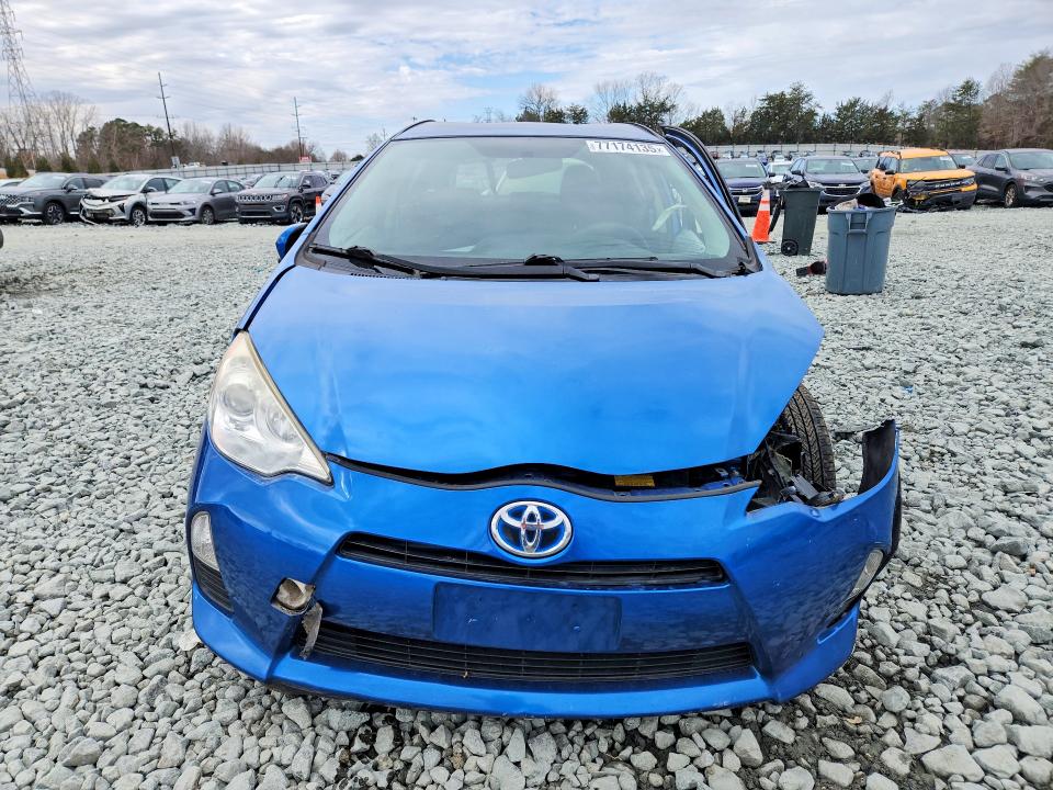2012 Toyota Prius C მანქანა იყიდება აუქციონზე, vin: JTDKDTB35C1514480, აუქციონის ნომერი: 77174135