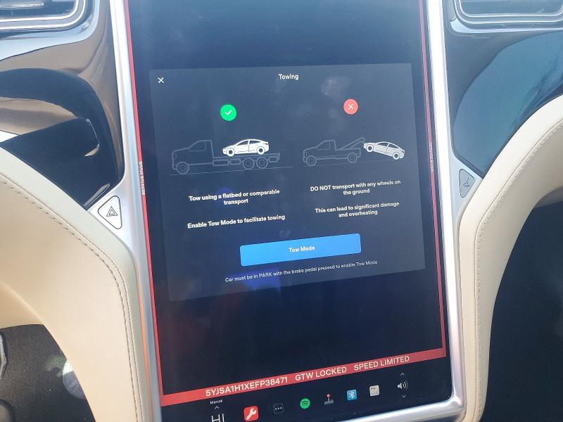 Aukcja sprzedaży 2014 Tesla Model S, vin: 5YJSA1H1XEFP38471, numer aukcji: 75853755