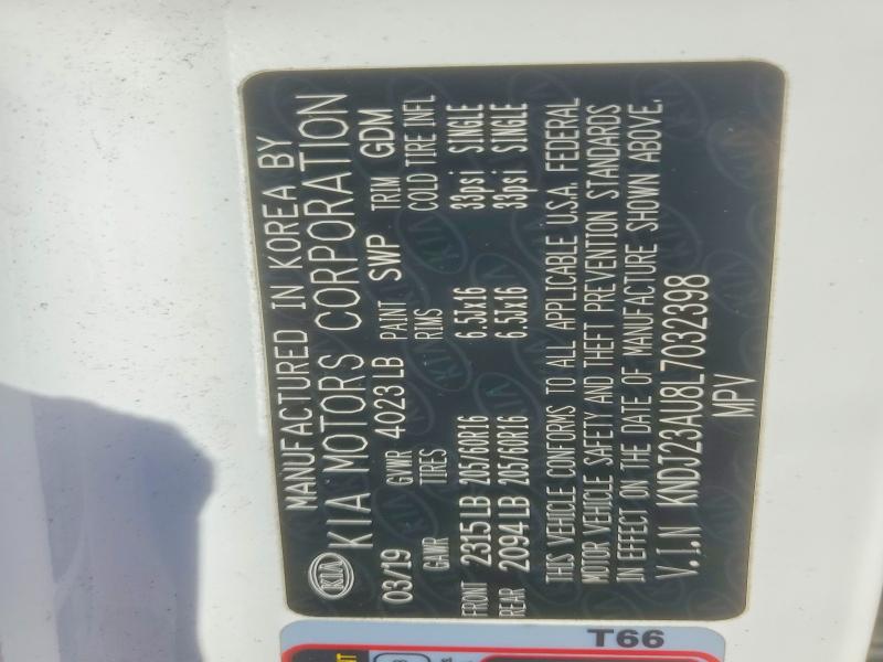 Продаж на аукціоні авто 2020 Kia Soul, vin: KNDJ23AU8L7032398, номер лоту: 77007775