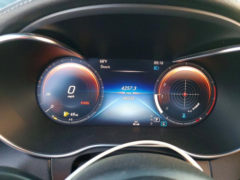 2021 Mercedes-benz C მანქანა იყიდება აუქციონზე, vin: W1KWF8DB7MR621374, აუქციონის ნომერი: 78484035