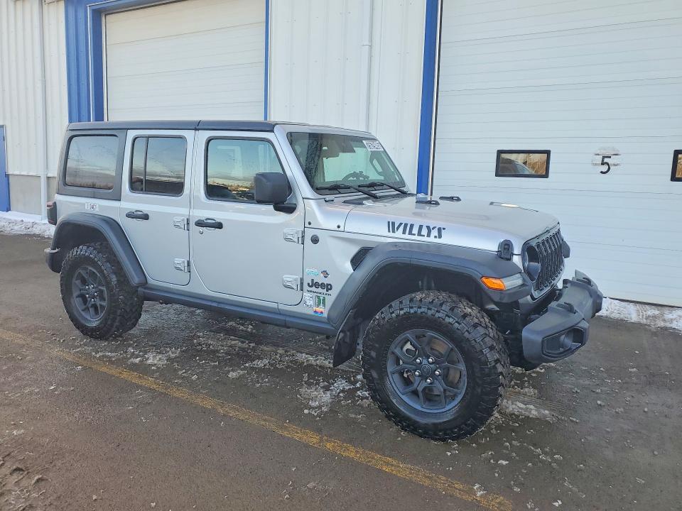Продажа на аукционе авто 2024 Jeep Wrangler S, vin: 1C4PJXDG3RW323674, номер лота: 75629485