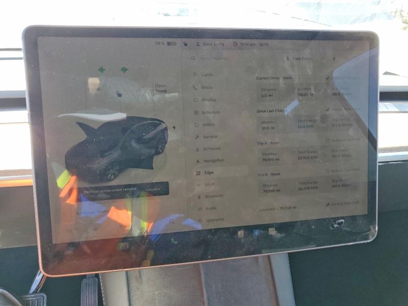 79292905 :رقم المزاد ، 7SAYGDEE0PA037300 vin ، 2023 Tesla Model Y مزاد بيع