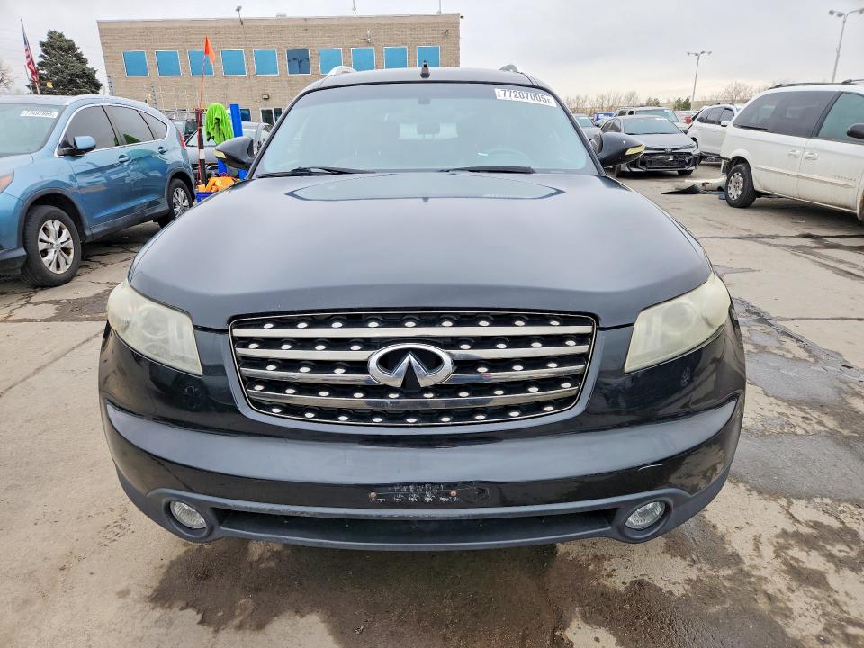 Aukcja sprzedaży 2005 Infiniti Fx35, vin: JNRAS08U95X102658, numer aukcji: 77207005