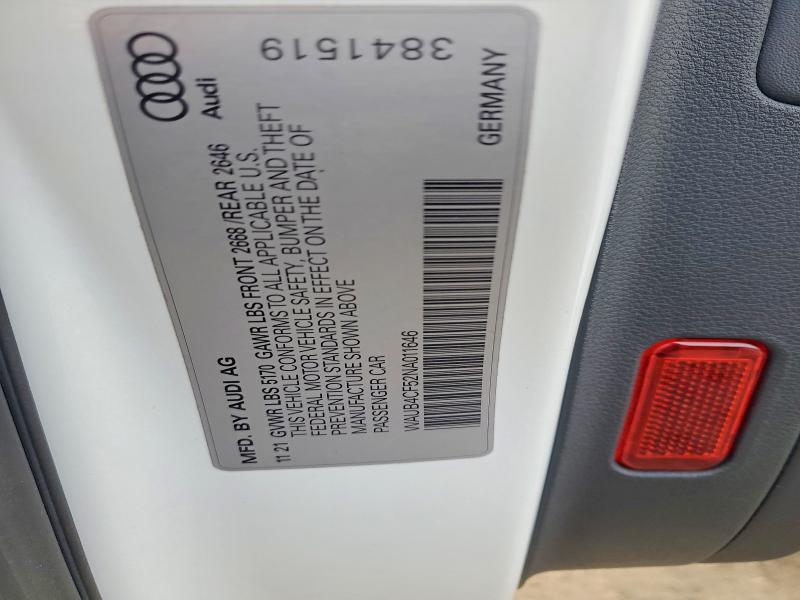 Продажа на аукционе авто 2022 Audi S5, vin: WAUB4CF52NA011646, номер лота: 77593935